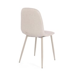 Velvet Chair Irelia Tortora Beige
