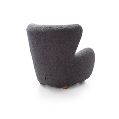 Armchair Rolf 8 – Dark Grey
