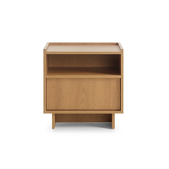 Bedside Table – Caramel Oak