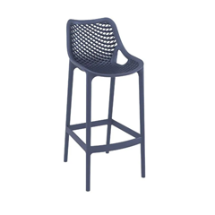 75cm Bar Stool in Dark Grey