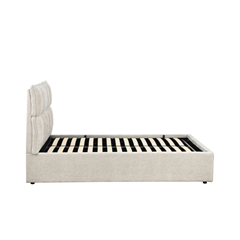 Bedroom Set 160x200 – Cream & Walnut