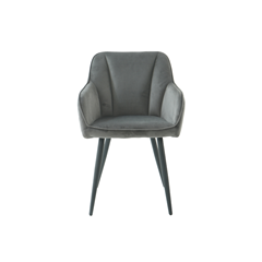 Dining Chair Dark Grey W56xd60xh83cm