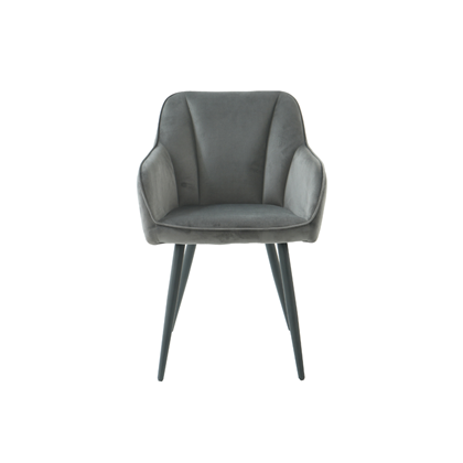 Dinning Chair Dark Grey W56xd60xh83cm