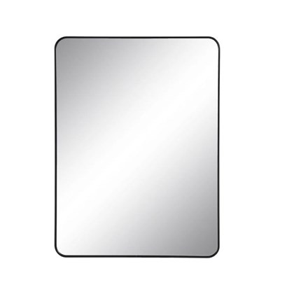 Mirror Black Aluminum-Glass