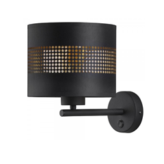 Tago Black Wall Lamp