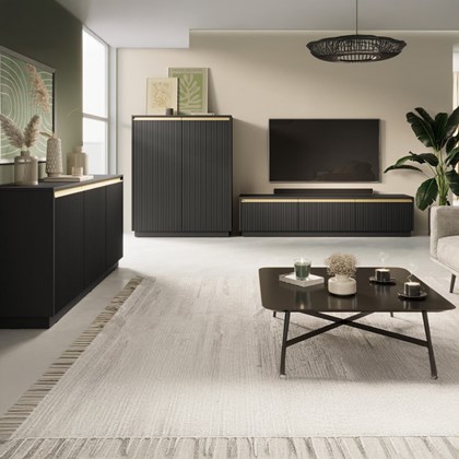 Sideboard 2 Doors – Black