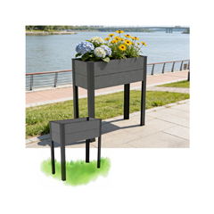 Outdoor Flower Bed – Dark Grey