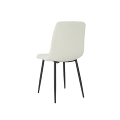 Dining Chair Boucle - White