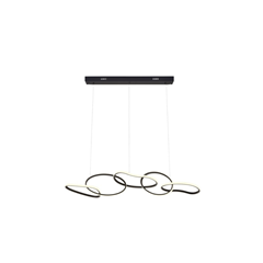 Pendant Lamp – Aluminium & Silicon Black