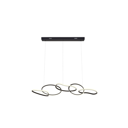 Pendant Lamp – Aluminium & Silicon Black