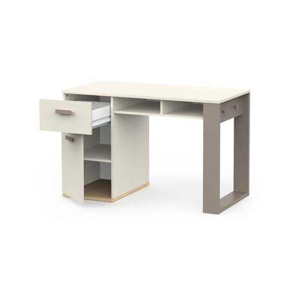 Desk 120x60x77 cm – Beige & Grey