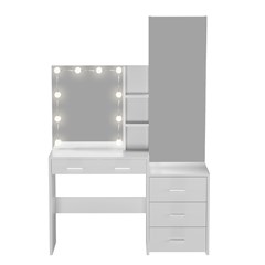Vanity Table White 120X40x178cm