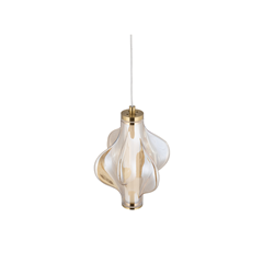 Elva Brass 8W Hanging Lamp LED