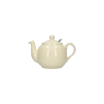 London Pottery Farmhouse Filter 2 Cup Teapot Ivory