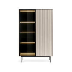 Showcase Cabinet with LED – Cashmere