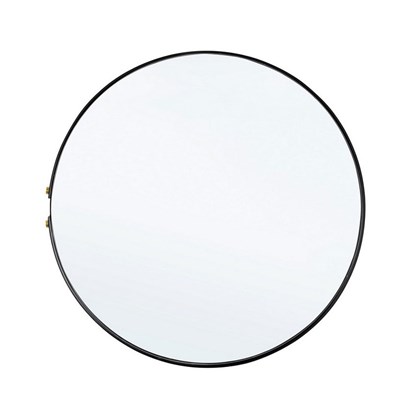 Wall Mirror Black Round Frame