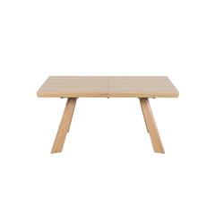 Extendable Dining Table 1600 (400+ 400)x1000x760 Oak Veneer