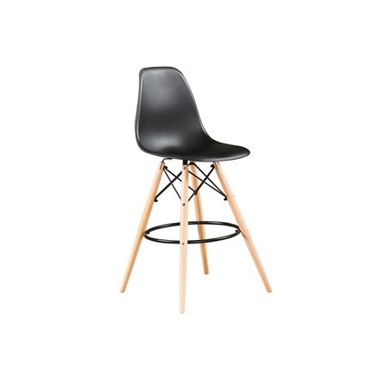 Bar Chair PP Wood - Black