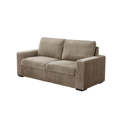 3 Seater Sofa Bed – Light Brown