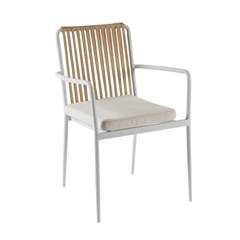 Outdoor Armchair - White