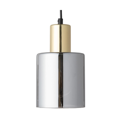 Wall Light Gold - Graphite Glass E27
