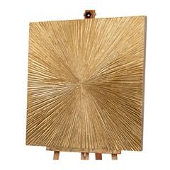 Golden Eleagance Acr Painting 100X100
