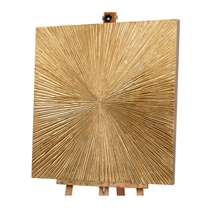 Golden Eleagance Acr Painting 100X100