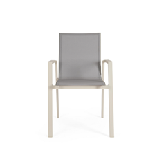 Chair With Armrest Aluminium frame