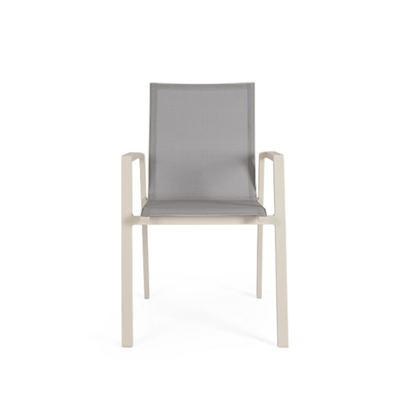 Chair With Armrest Aluminium frame