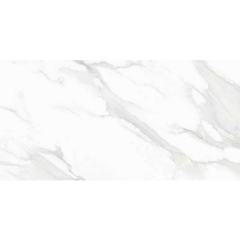 Statuario Glossy White Tiles - 60x120cm (€15/sqm)