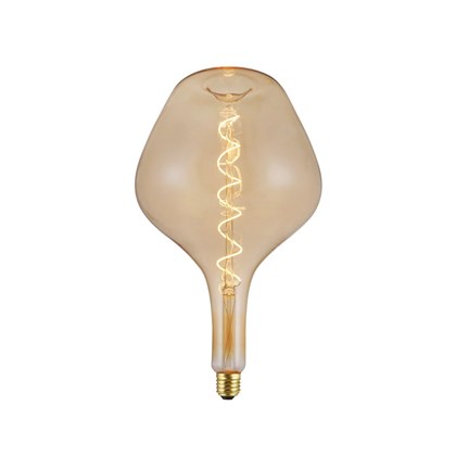 LED Gold Bulb Demijohn 315 Spiral 2000K