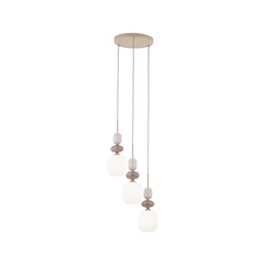 Zen Sabia Botti Pendant Lamp – White & Sabia
