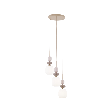 Zen Sabia Botti Pendant Lamp – White & Sabia