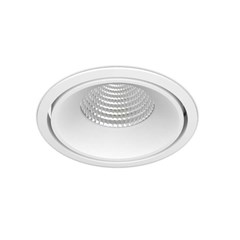 Sol 2 Deep Led 26W Warm Wide - White
