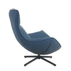 Lounge Chair Blue Petrol