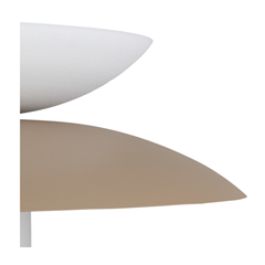 Verado Knowing Hanging Lamp – White & Beige