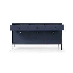 Sideboard 3 Doors & 3 Drawers – Navy Blue