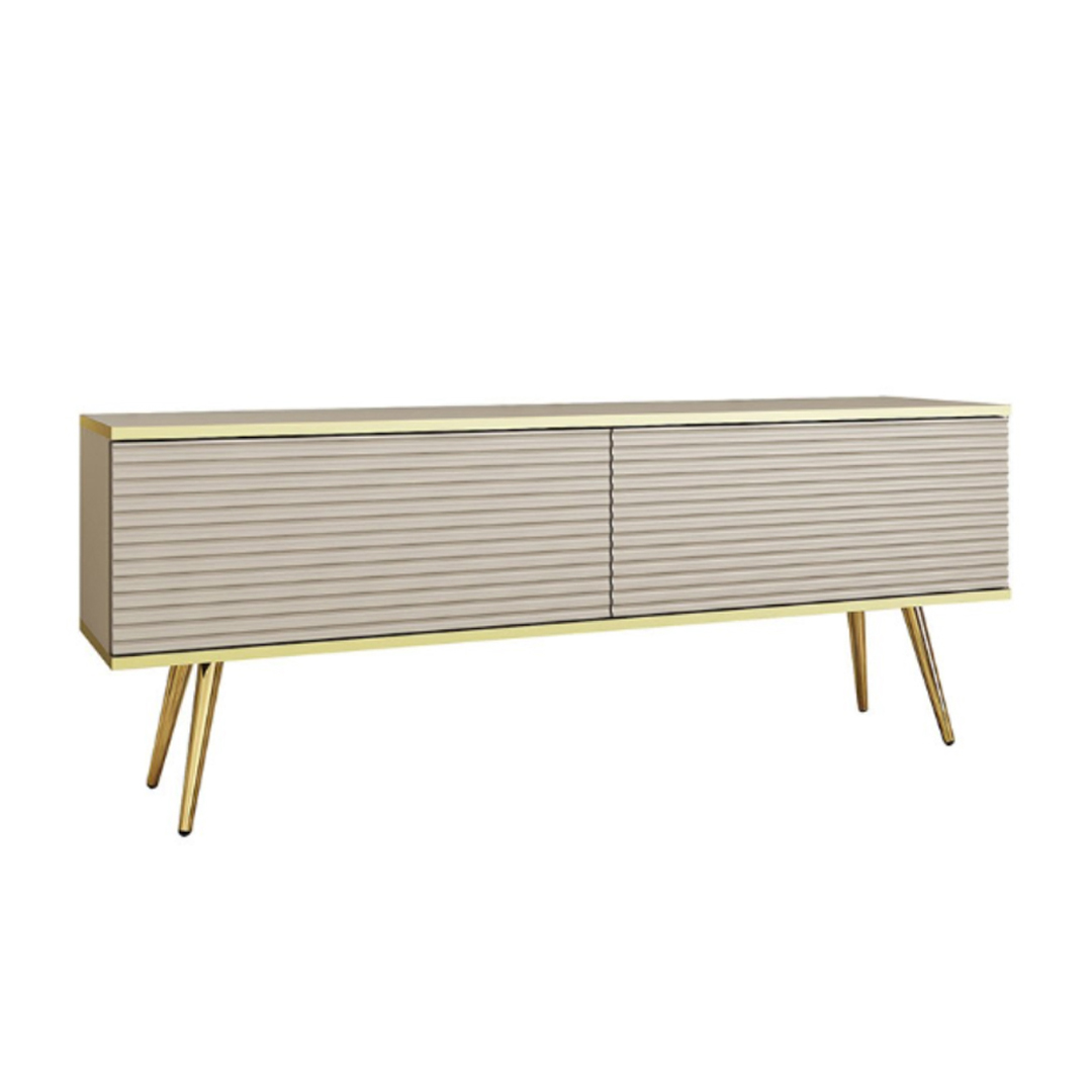 TV Unit MDF with Legs - Beige