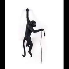 MONKEY LAMP BLACK HANGING VERSION