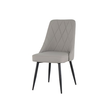 Dining Chair Light Grey W48xd59xh93cm