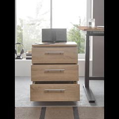 Roll Container - Sonoma Oak
