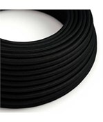 ELECTRIC CABLE COVERED BY FABRIC BLACK