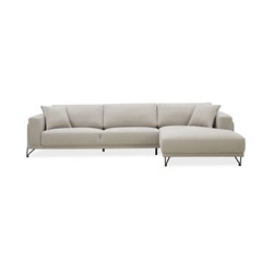 Sofa 2-Seater with CHL Right 3.5 - Grey