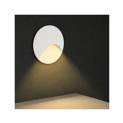 3W LED Step Light – Aluminium & White