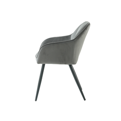 Dining Chair Dark Grey W56xd60xh83cm