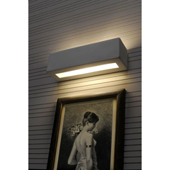 Vega Wall Light – White & Silver