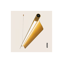 Pendant LED Light 22W – Brushed Gold