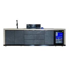 High-End Outdoor Kitchen - Grey