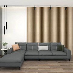 Acoustic Panel Thin Veneer 15mm - Light Oak 2800x600mm