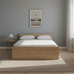 Naia Bed 160X200 - Jackson Hickory